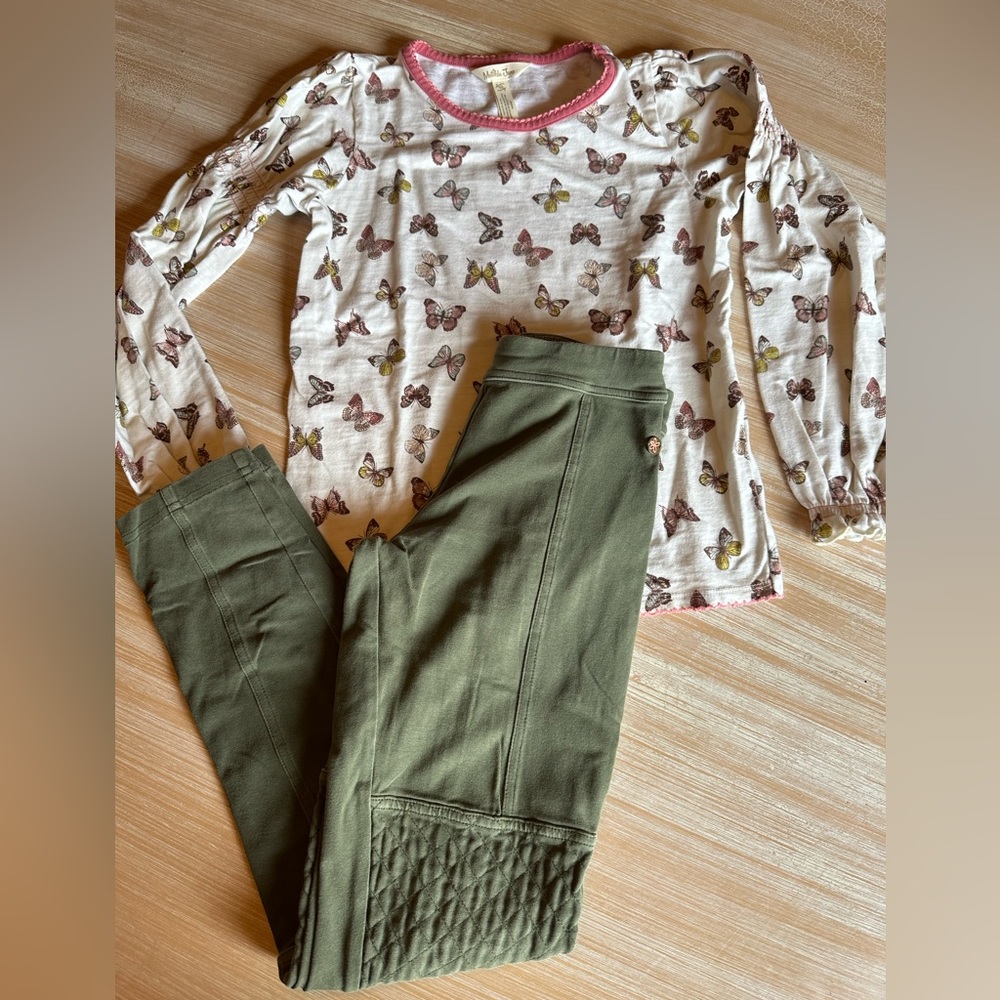 {Matilda Jane} Top & Legging set size 10